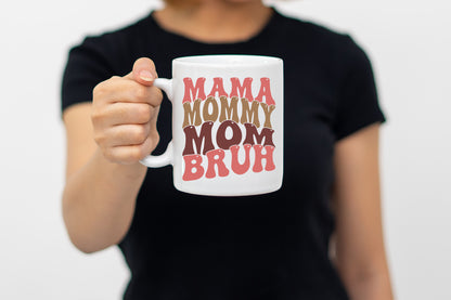 Retro Mother's Day SVG | Mama Mommy Mom Bruh