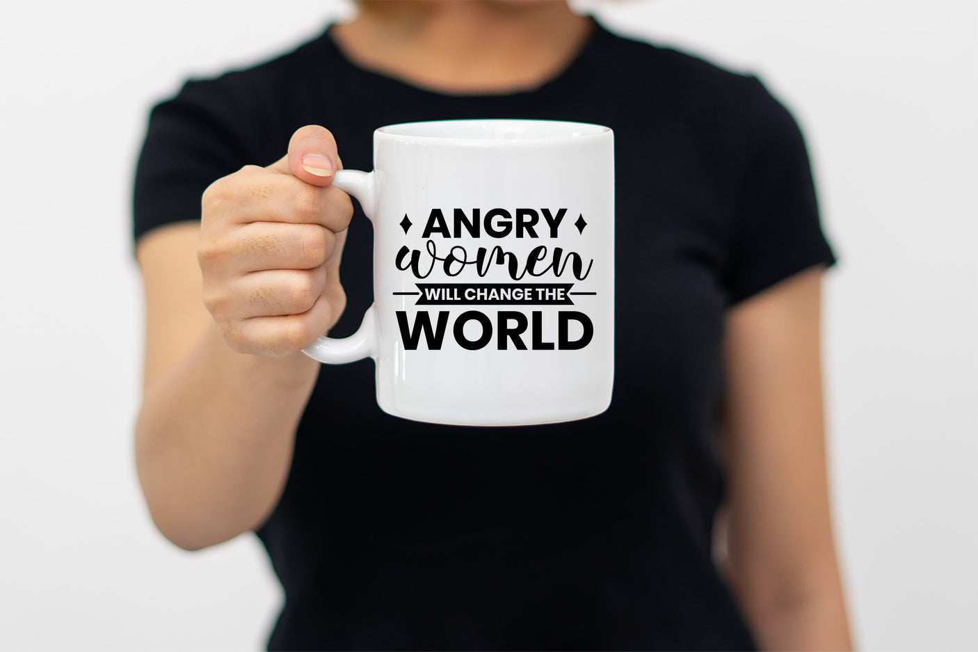 Girl Power SVG - Angry Women Will Change the World