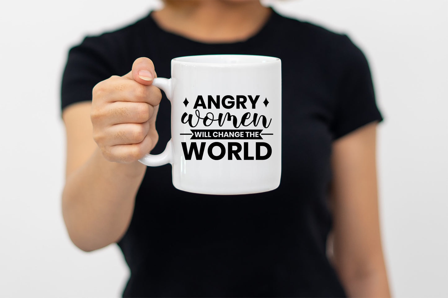 Girl Power SVG - Angry Women Will Change the World