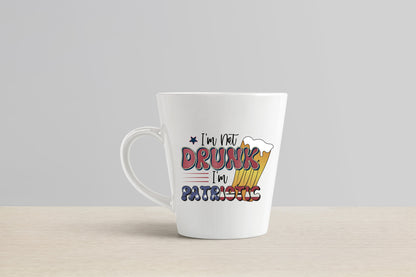 Retro 4th of July PNG | I'm Not Drunk I'm Patriotic