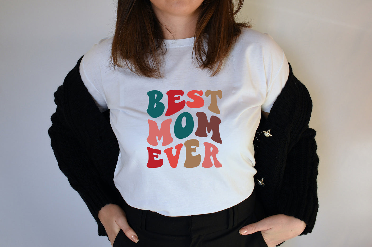 Retro Mother's Day SVG, Best Mom Ever