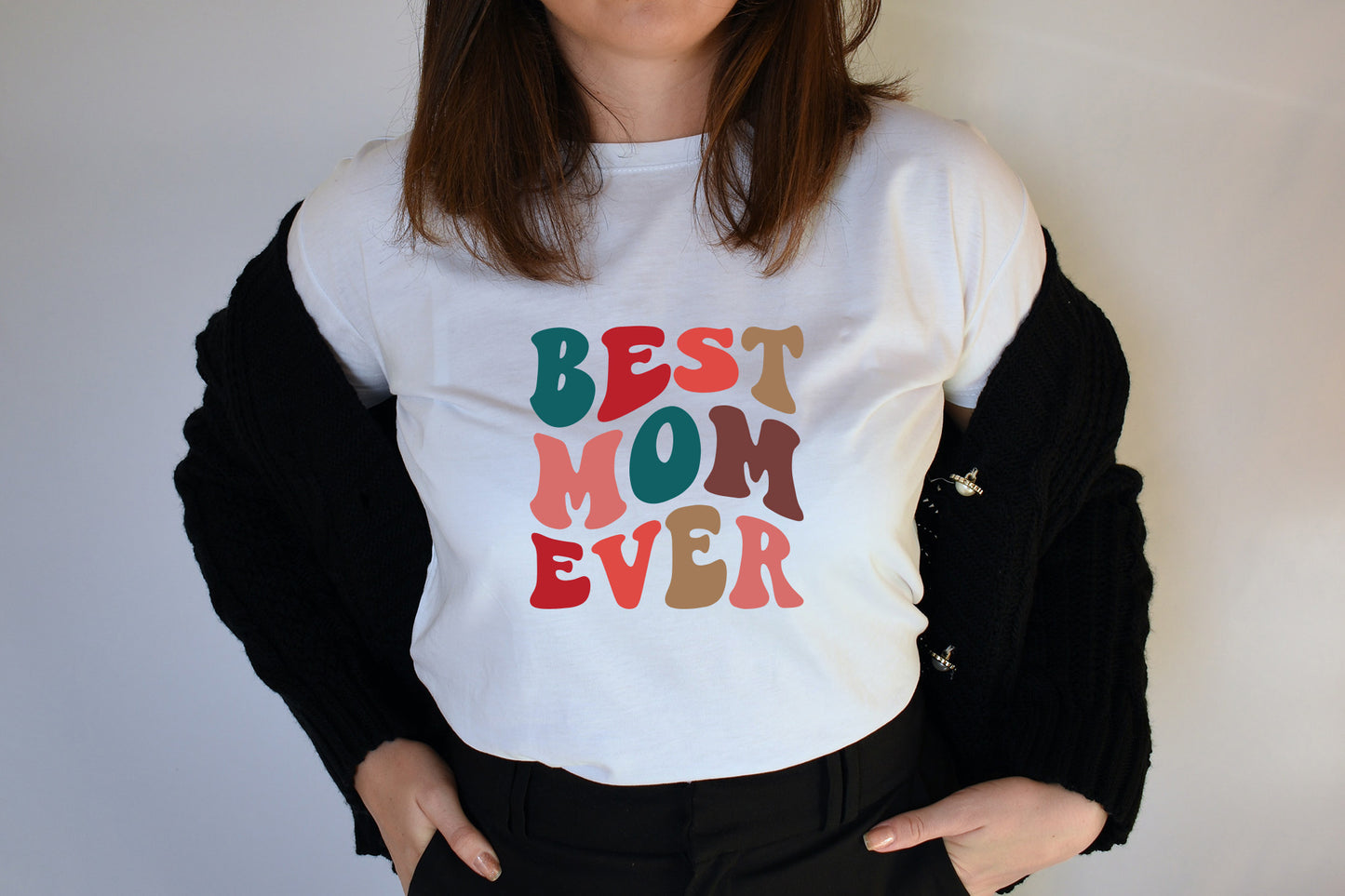 Retro Mother's Day SVG, Best Mom Ever