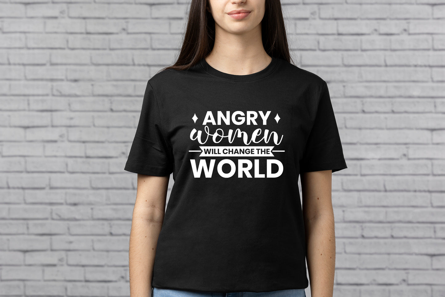 Girl Power SVG - Angry Women Will Change the World