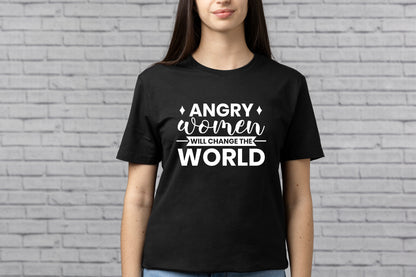 Girl Power SVG - Angry Women Will Change the World