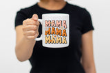 Retro Mother's Day Sublimation - Mama PNG