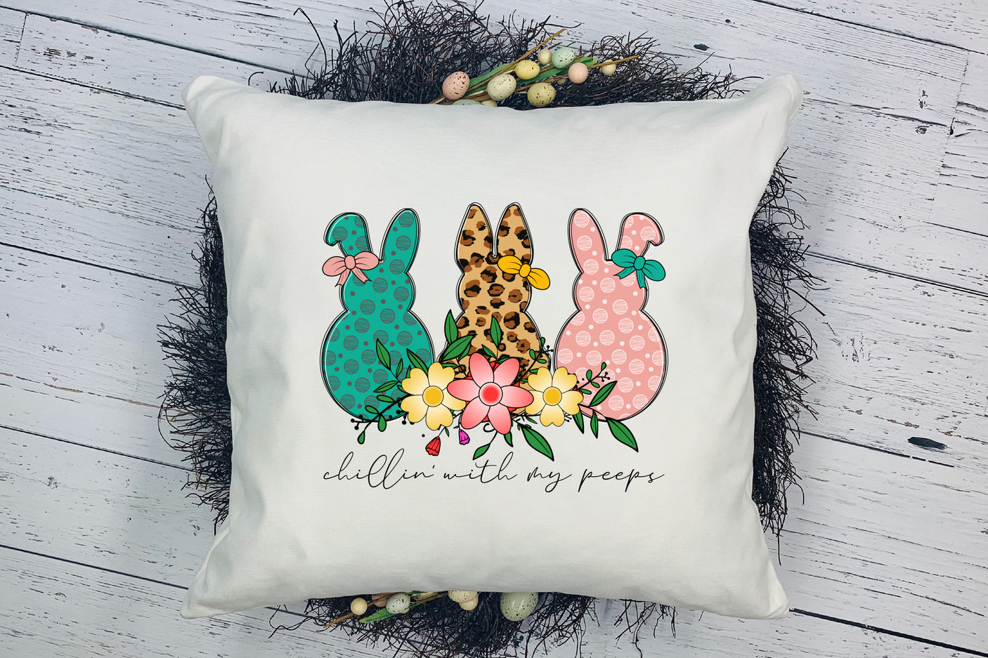 Easter Bunny PNG Sublimation Design